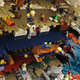 Illustration for article titled 120,000-Piece Lego Model of the Titanic Breaking in Half Is Heartbreakingly Beautiful